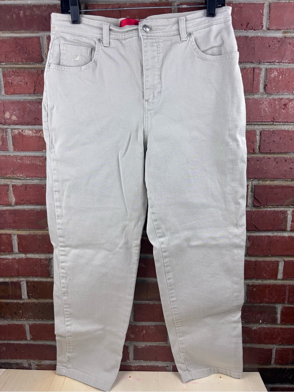 Gloria Vanderbilt Tan Jeans Sz 12S